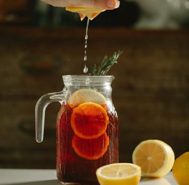 a cold tea