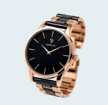 Jam tangan analog tanpa angka