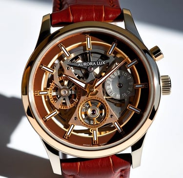 jam tangan transparan