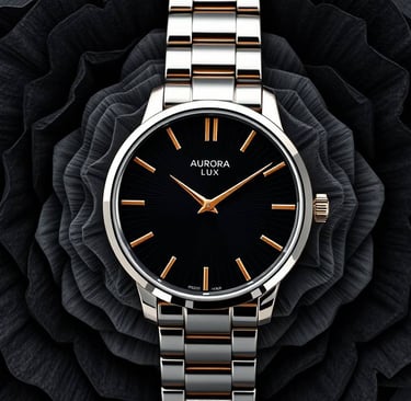 Jam tangan monokrom