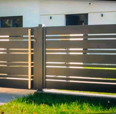 skardine tvora polisad vartai varteliai