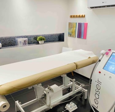 Cabine traitement épilation définitive laser