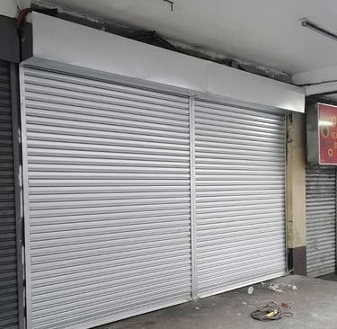 Galvalume Rollup Door Project