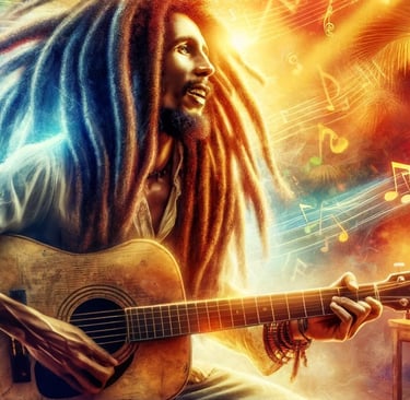 RSTour.co---A-reggae-musician-inspired-by-Bob-Marley,-with-iconic-dreadlocks,-playing-a-guitar