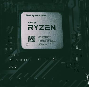 amd ryzen cpu model