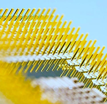 close up cpu chip