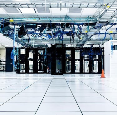 data center white module