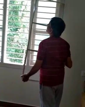 Removable SS Mesh with Hinges for windows