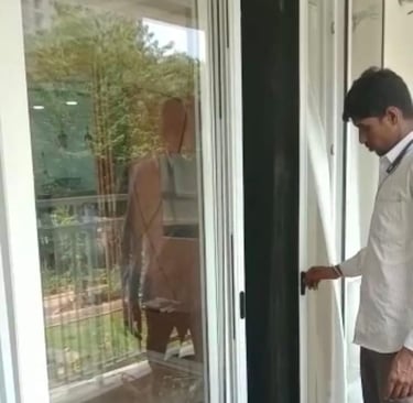 Freedom style Balcony Mosquito Mesh Door