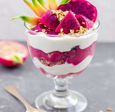 Dragon Fruit Parfait