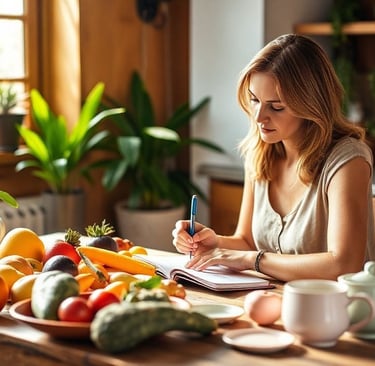 Woman Planning Keto Diet
