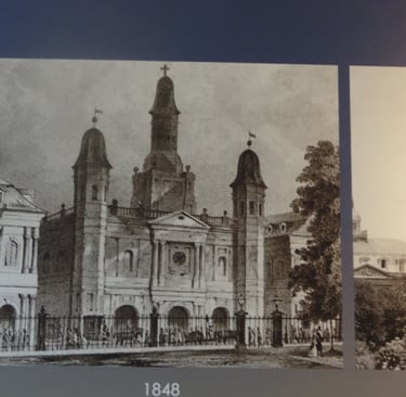 votre voyage à la Nouvelle-Orléans commence à la Cathédrale