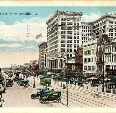 uNE VUE DE Canal street