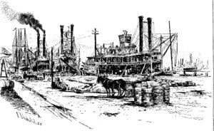 le port de la Nouvelle Orléans