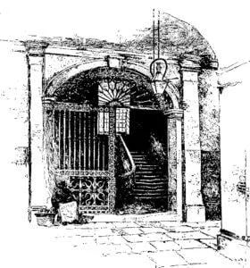 l'escalier du Vieux Cabildo