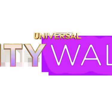 Universal City Walk Logo - Coastal Vibe Travel