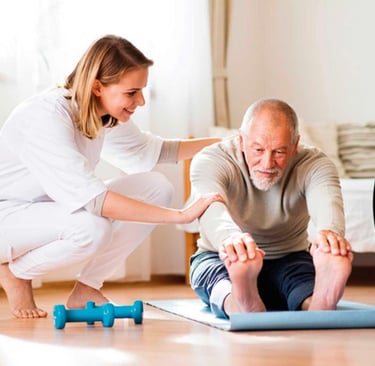 Rehabilitación para adultos mayores fisioterapia tercera edad