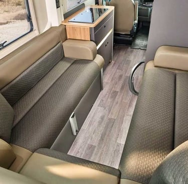 Bailey Endurance E62 interior 2026