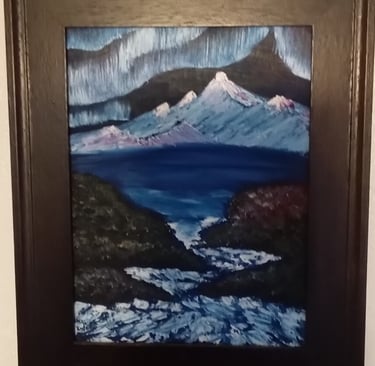 The Fairytale North (painting) Kylee Nicole Smith