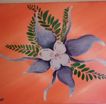 Columbine (painting) Kylee Nicole Smith