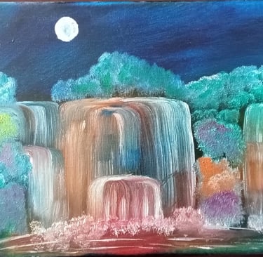 Bewitching Waters (painting) Kylee Nicole Smith