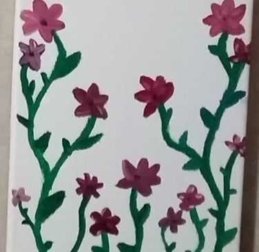 Climbing Vines (painting) Kylee Nicole Smith