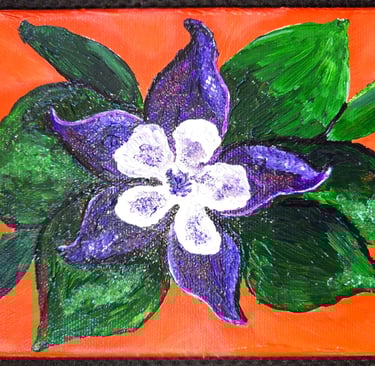 Columbine (painting) Kylee Nicole Smith
