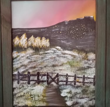 Momma's Meadow (painting) Kylee Nicole Smith