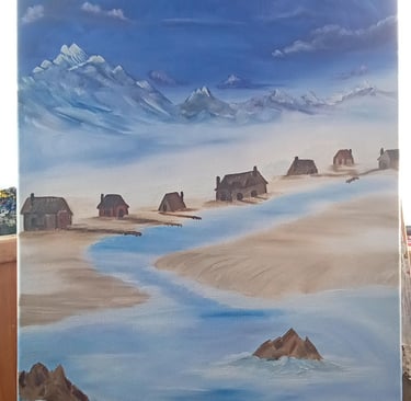 unfinished 1 (painting) Kylee Nicole Smith
