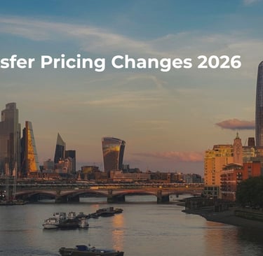 UK transfer pricing changes 2026