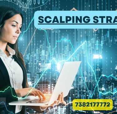 A Women doing Scalping Trading