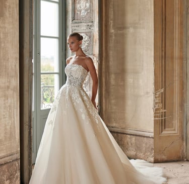 robe de mariée princess avec corset