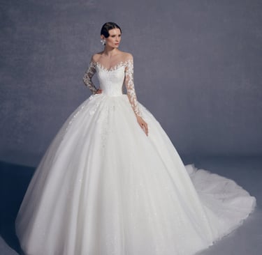 robe de mariée princesse avec manches amovibles