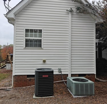 House soft wash Albemarle, NC After