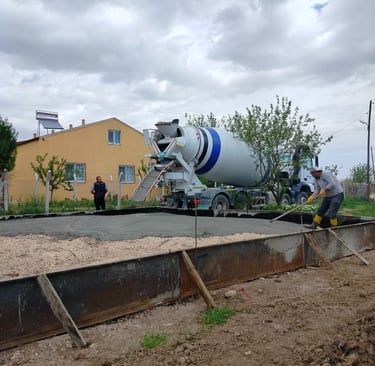 subasmanı temel prefabrik çelik evler malatya 