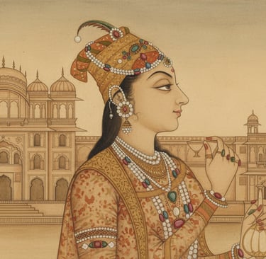 Noor Jahan and her group