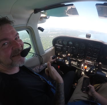 Flying a plane over Chicago - my first, and so far, only lesson - July 2019