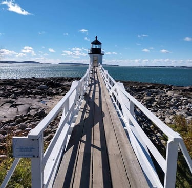 St. George, ME Lighthouse, October of 2018