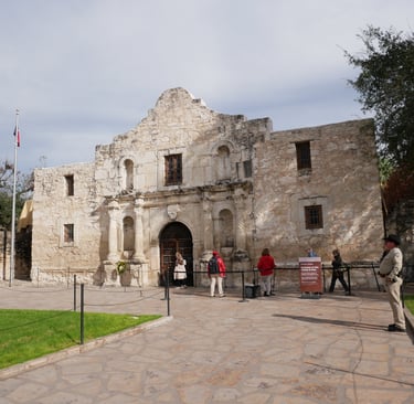 The Alamo 2021. Rode to San Antonio from Austin on a rented motorcycle to be a tourist