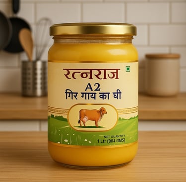 RATNARAJ BILONA A2 GIR COW GHEE