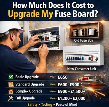 How Much Does It Cost to Upgrade My Fuse Board