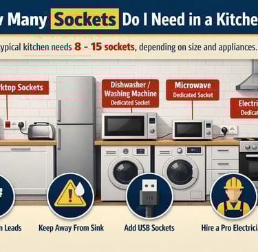 How Many Sockets Do I Need in a Kitchen