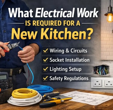 What Electrical Work Is Required for a New Kitchen