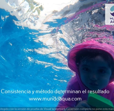 Merida clases Natacion para Bebes MundoAqua
