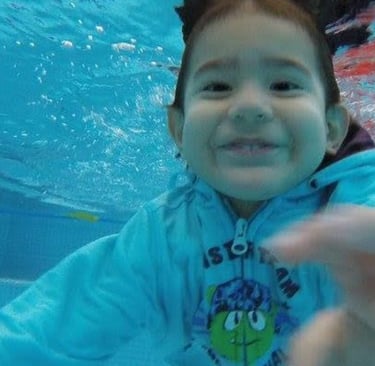 Swimming for Babies in Mérida Yucatán México
