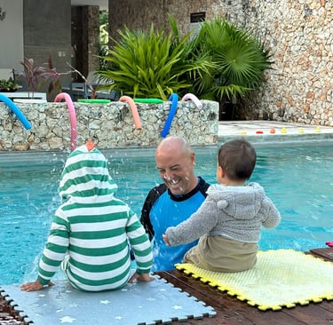 natacion para niños en Mérida Yucatán México