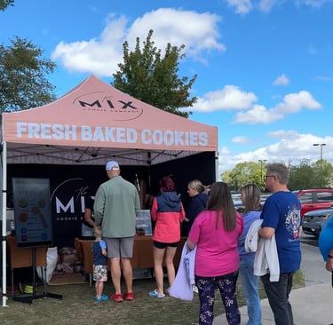 The Mix Cookie Company Tent