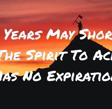 Spirit to Achieve has No Expiration