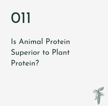 Episode 011 | Is Animal Protein Superior to Plant Protein?