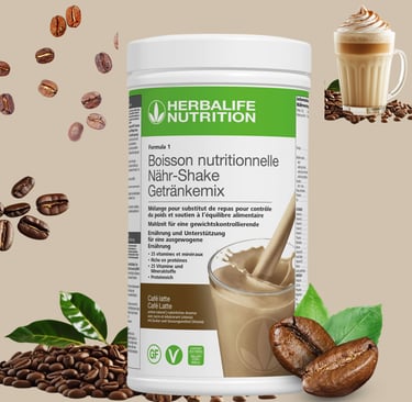 Formula 1 Café Latte Herbalife Nutrition Suisse